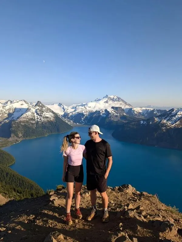 Megs and Pat above Garibaldi Lake